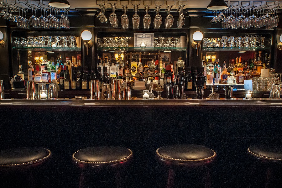The bar at the Beatrice Inn